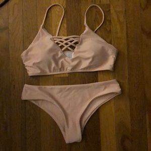 Peach color Bikini